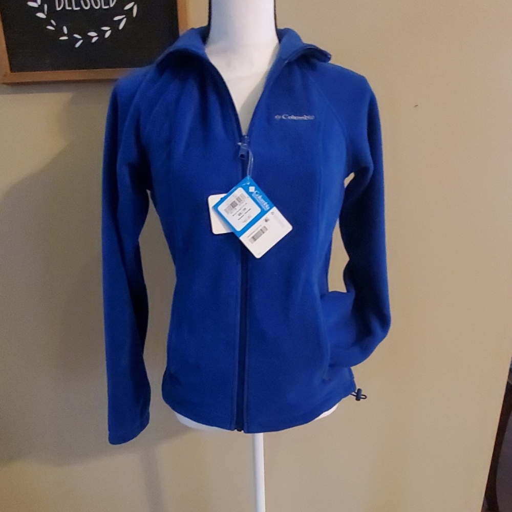 Bnwt women's  Columbia  zip up fleece size xs